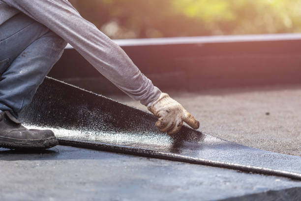Professional Waterproofing technician working in Hibernia, NJ